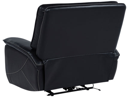Hayden - Power Recliner With Dual Control, USB Charging Ports - Black