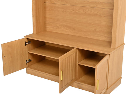 Arched Top Hall Tree With 5 Hooks