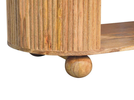 Soba - Ball Open Coffee Table - Oak