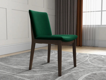 Laura - Mid-Century Modern Solid Wood Dining Chair (Set of 2)