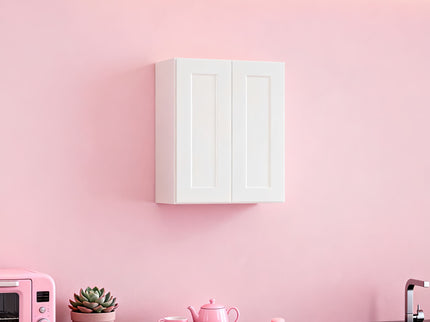Shaker Wall Cabinet With Soft-Close Doors, Adjustable Shelves
