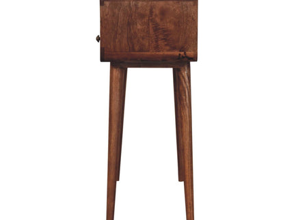 Solid Wood Curved Console Table