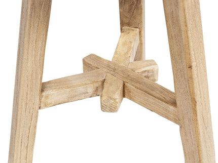 Linden - Round Stool - Light Brown