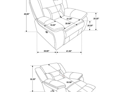 Brazelton - Pillow Top Arm Motion Living Room Set