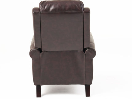 Memphis - Standard Recliner Club Chair - Burgundy