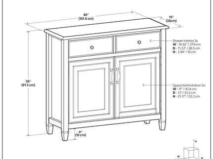 Connaught - Entryway Storage Cabinet