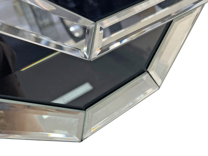 Diamond Wall Mirror - Silver