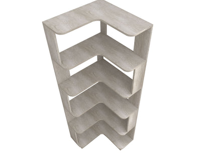 L-Shaped Corner Bookshelf