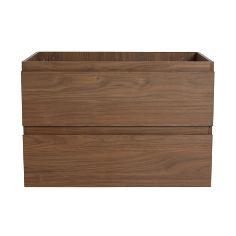 Wall Mounted Bathroom Vanity And Sink, 2 Soft Close Drawers