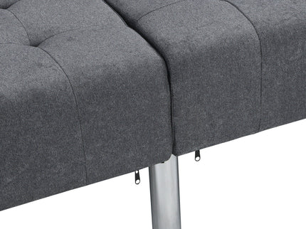 Futon Sofa Bed Convertible Folding Lounge Couch, Armrests