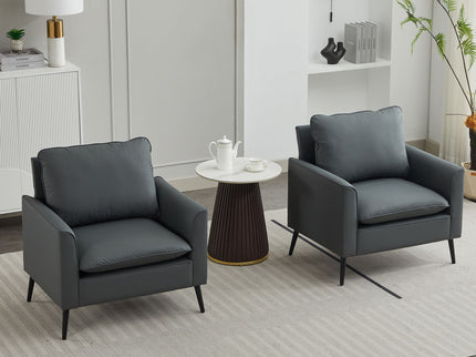 Nordic Retro Light Luxury Upholstered Sofa Chair