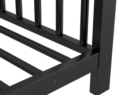 Metal House Platform Bed With Modern Design And Durable Frame
