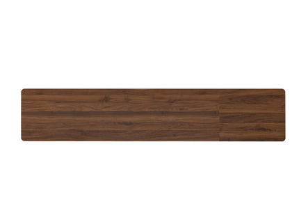 TV Stand For TVs Up To 85" With Fluted Door, Cable Management, Soft-Closing Hinges - Walnut