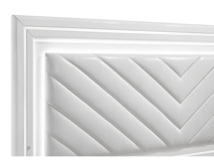 Buckley - Panel Bed With LED Trim