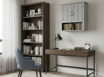 Multi Functional Wall Mounted Cabinet With Adjustable Shelves For Bathroom