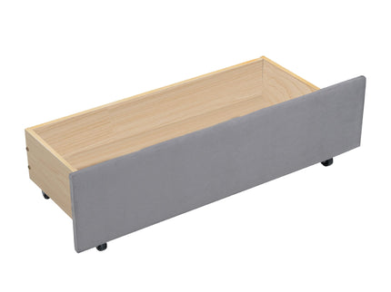Upholstered Daybed With Ergonomic Design Backrest