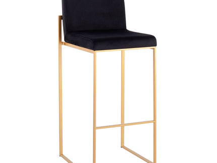 Fuji - Contemporary Design High Back Barstool