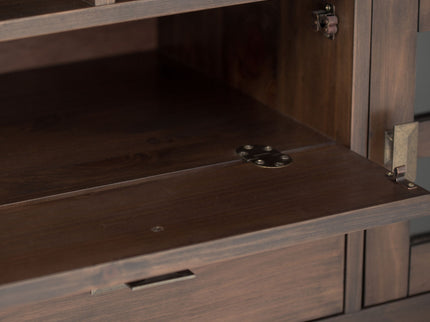 Artisan - TV Media Stand - Natural Aged Brown