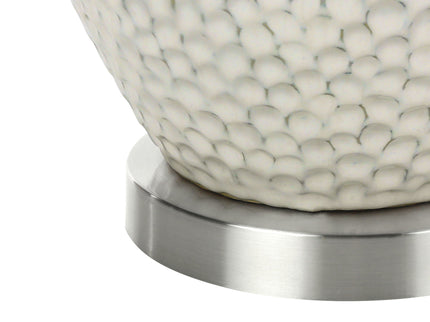 Lighting, Table Lamp, Ceramic, Contemporary - Cream