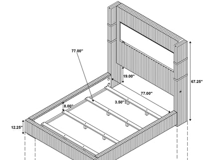 Judah - Flame Visualizer Bed