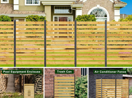 Outdoor Privacy Screen For Pool And Equipment Enclosures