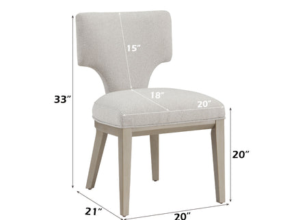Kasa - Side Chair (Set of 2) - Light Gray
