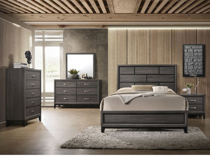 Contemporary 5 Drawer Tall Chest