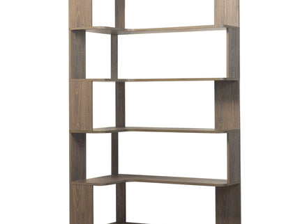 L-Shaped Design Corner Bookshelf