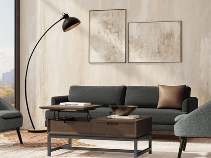 Banting - Lift Top Coffee Table - Walnut Brown