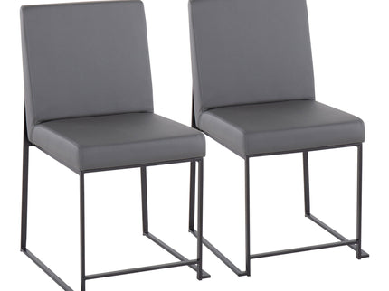 Fuji - Contemporary Modern Elegance With High Back Dining Chair (Set of 2)