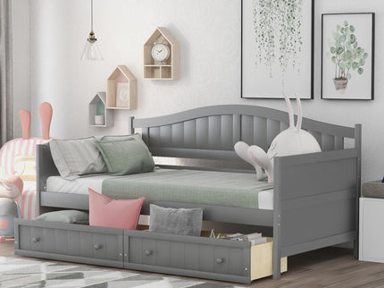 Wooden Daybed, Sofa Bed, No Box Spring Needed