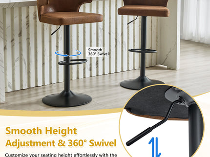 Adjustable Swivel Bar Chair