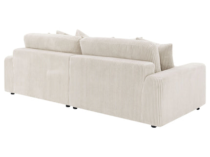 Upton - Reversible Sectional Sofa With Oversized Chaise - Sand