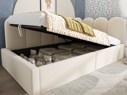 Upholstered Daybed With Hydraulic Storage