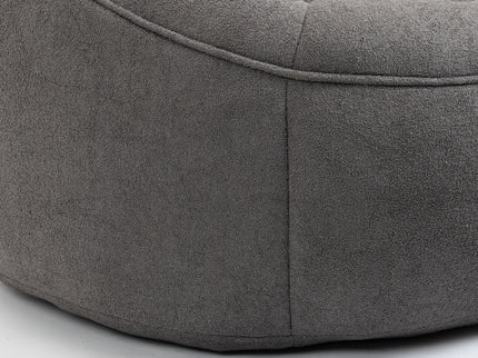 Bedding Bean Bag Sofa Chair High Pressure Foam With Footrest