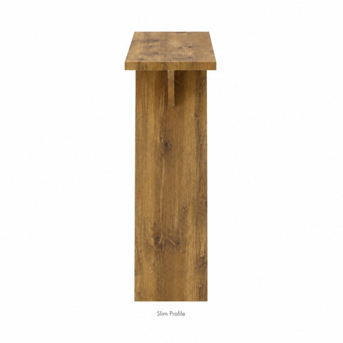 Console Table With V - Shaped Base