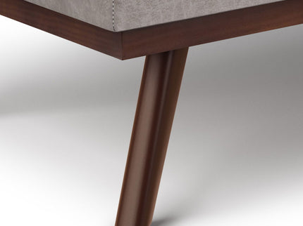 Owen - Lift Top Large Coffee Table Storage Ottoman, Mid Century Style