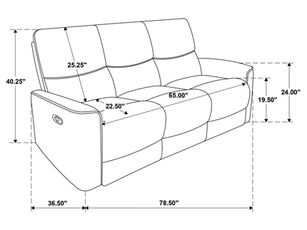 Trask - Reclining Sofa