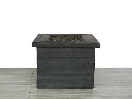 Fibre Reinforced Propane / Natural Gas Fire Pit Table - Charcoal