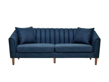 Contemporary 3 Seater Sofa With Accents