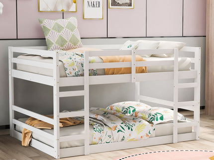 Solid Construction, Bunk Bed With Ladder