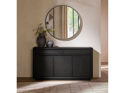 Bangor - 2 Drawer Dining Sideboard Server - Black