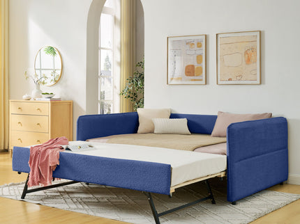 Upholstered Daybed With Pop Up Trundle