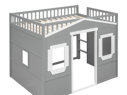 Elegant House Loft Bed With Ladder