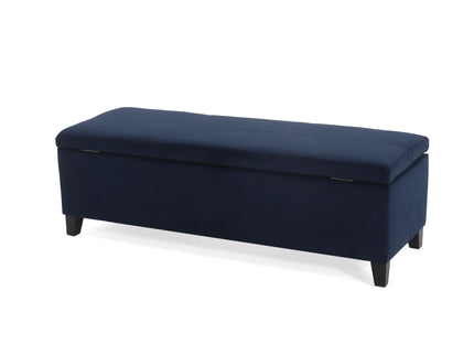 Upholstered Storage Ottoman Bench