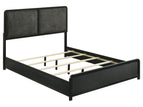 Black / 4 Pc. Bed, Nightstand, Dresser, Mirror / Queen
