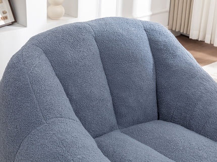 Comfy Bean Bag Chair With Memory Foam Filler, Tufted Soft