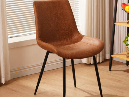 Dining Chairs (Set of 4) - Brown
