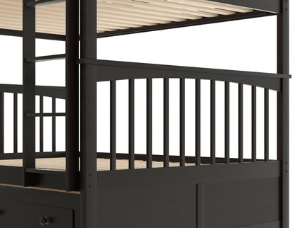 Bunk Bed With Drawers, Convertible Design