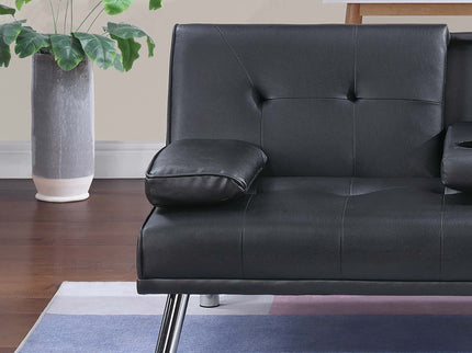 Adjustable Sofa With Fold Down Table And Cup Holders
